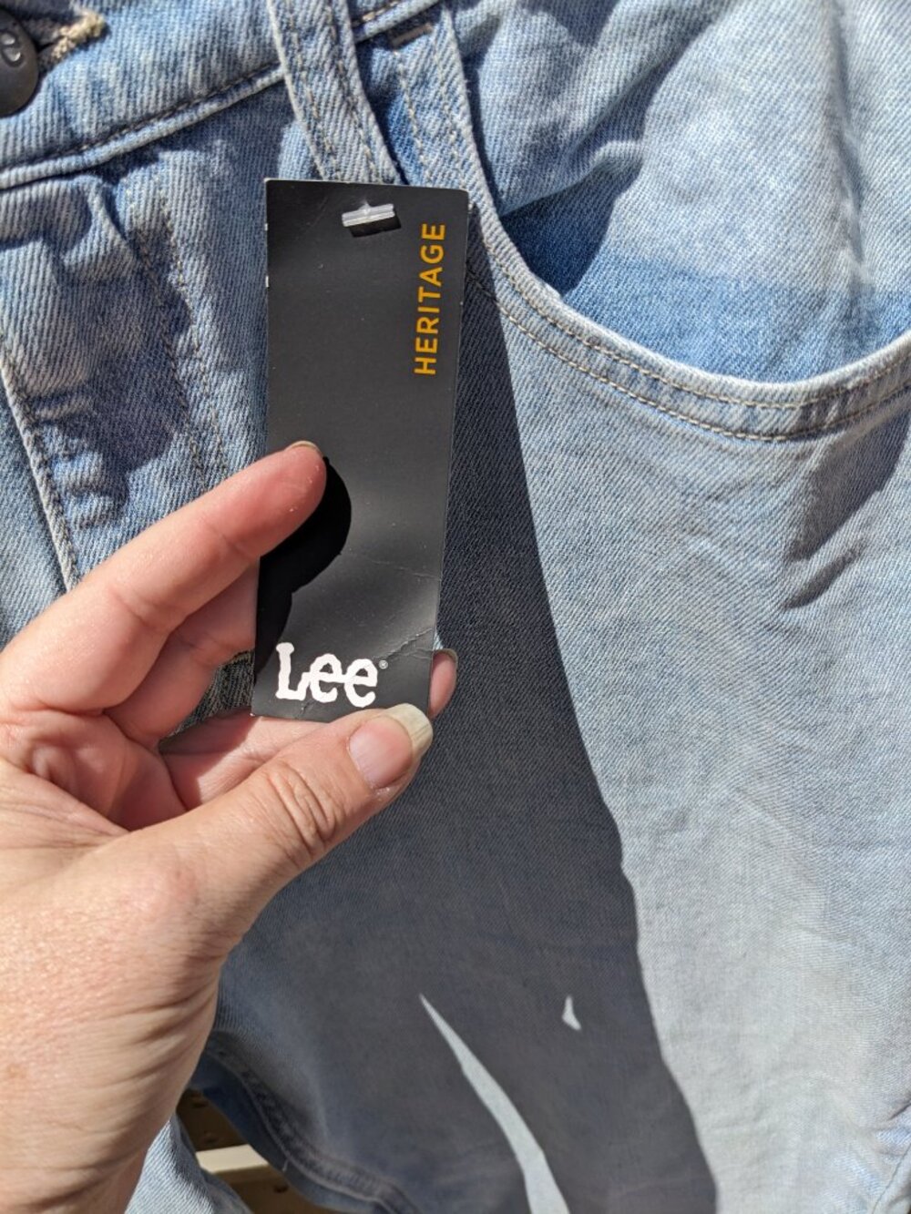 Lee NWT Heritage Flare Jeans Sz 8 - Picture 7 of 7